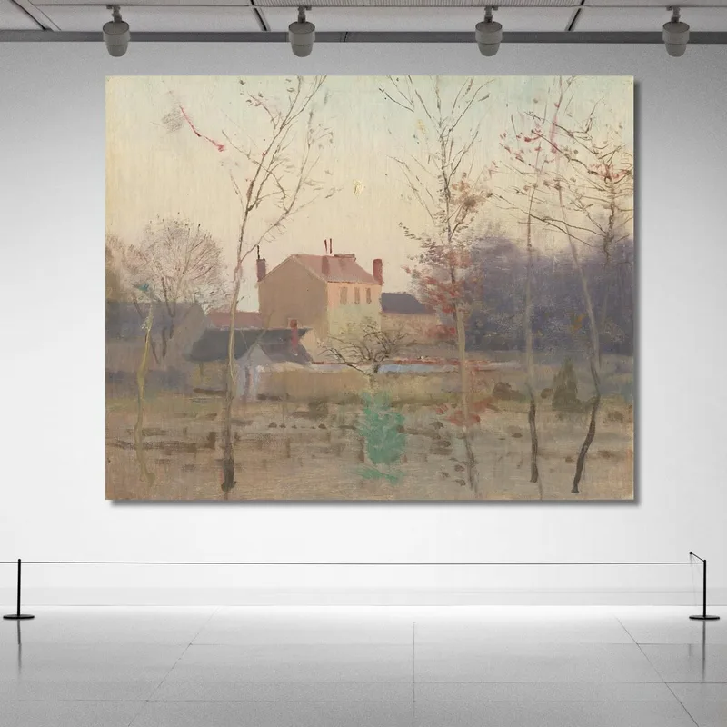 Autumn At The Edge Of A City Ladislav Mednyánszky