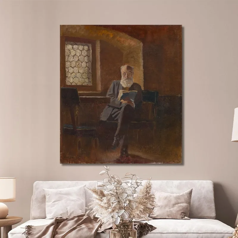 Le Baron Eduard Mednyánszky Père Du Peintre Ladislav Mednyánszky