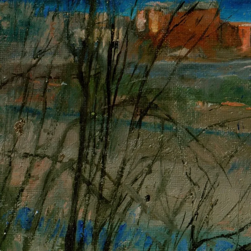 Blaue Landschaft Ladislav Mednyánszky