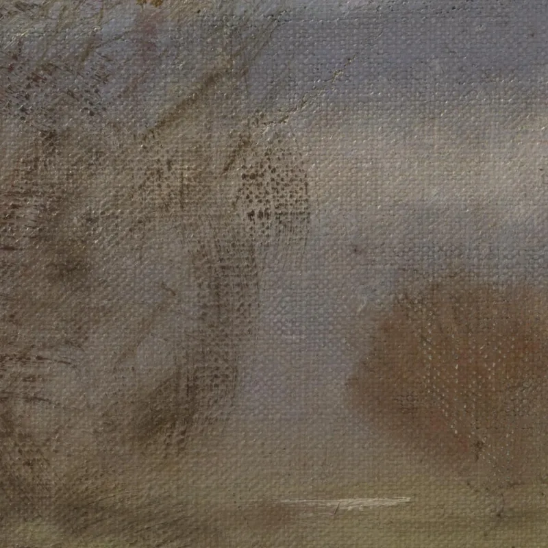 Early Evening Landscape With A River Ladislav Mednyánszky