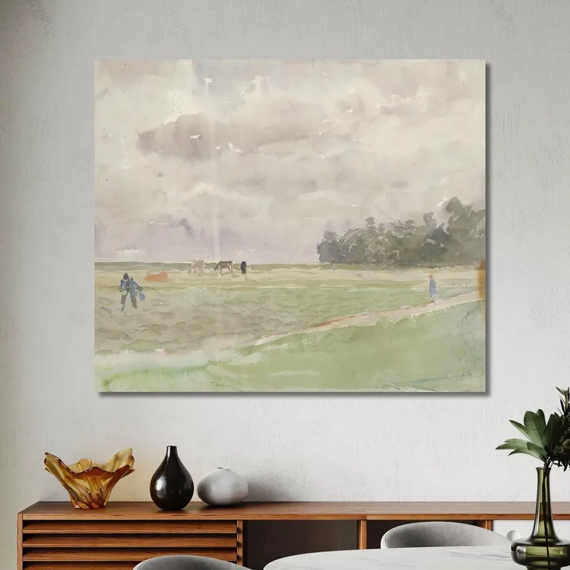 Champ Sous Le Nuage Ladislav Mednyánszky