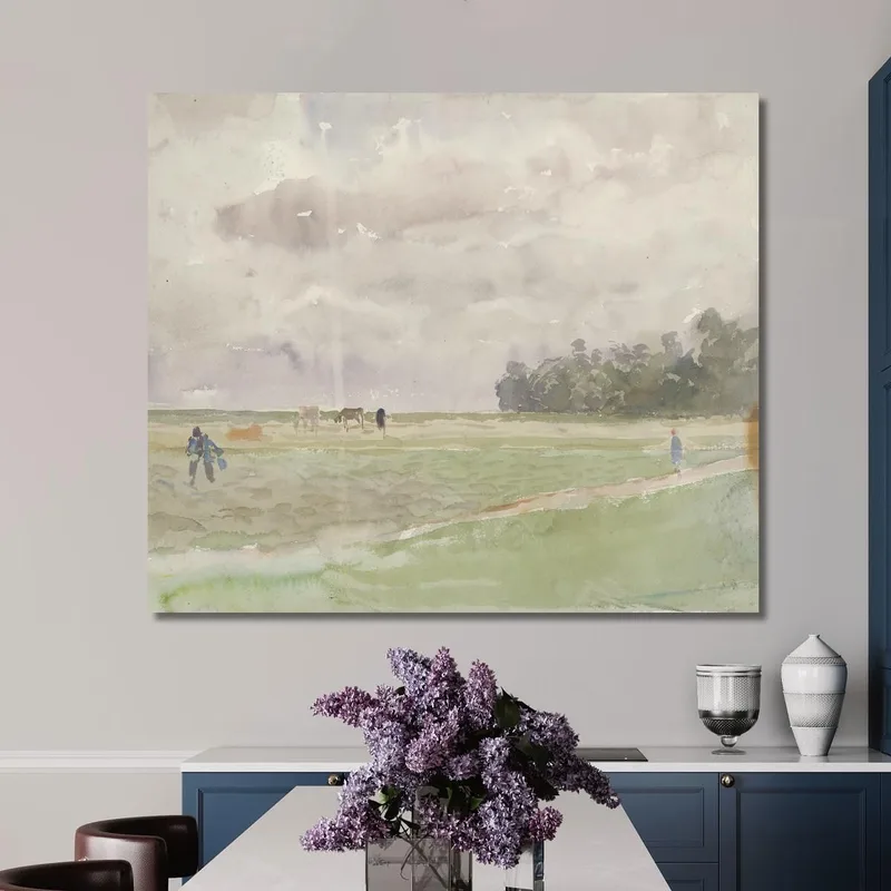 Champ Sous Le Nuage Ladislav Mednyánszky