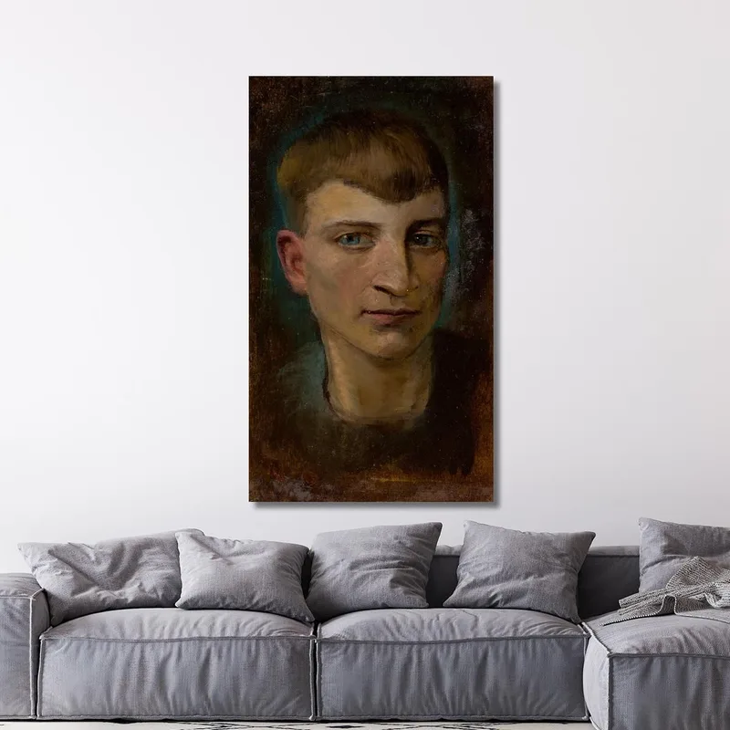 Kopf Eines Abgemagerten Jungen Ladislav Mednyánszky