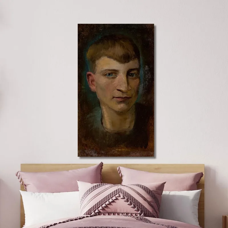 Kopf Eines Abgemagerten Jungen Ladislav Mednyánszky