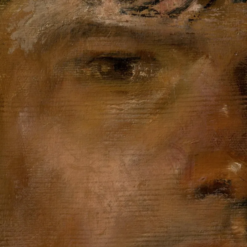 Giovane Con Orecchio Grande E Piccolo Cappello Ladislav Mednyánszky