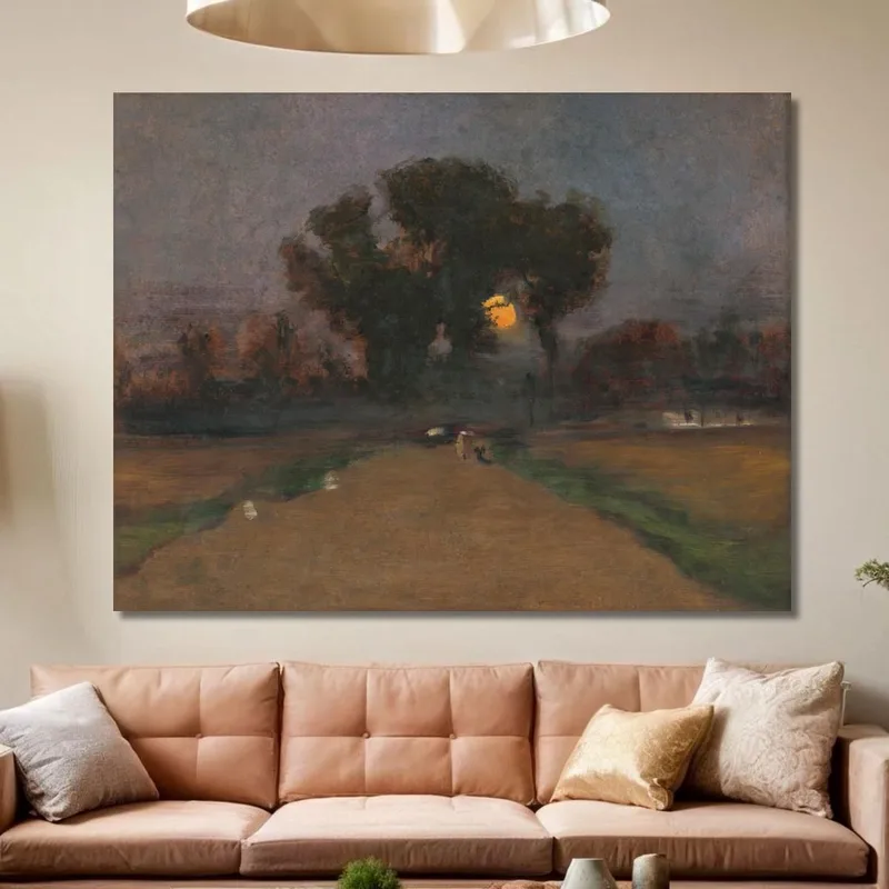 Landschaft Mit Untergehender Sonne Ladislav Mednyánszky