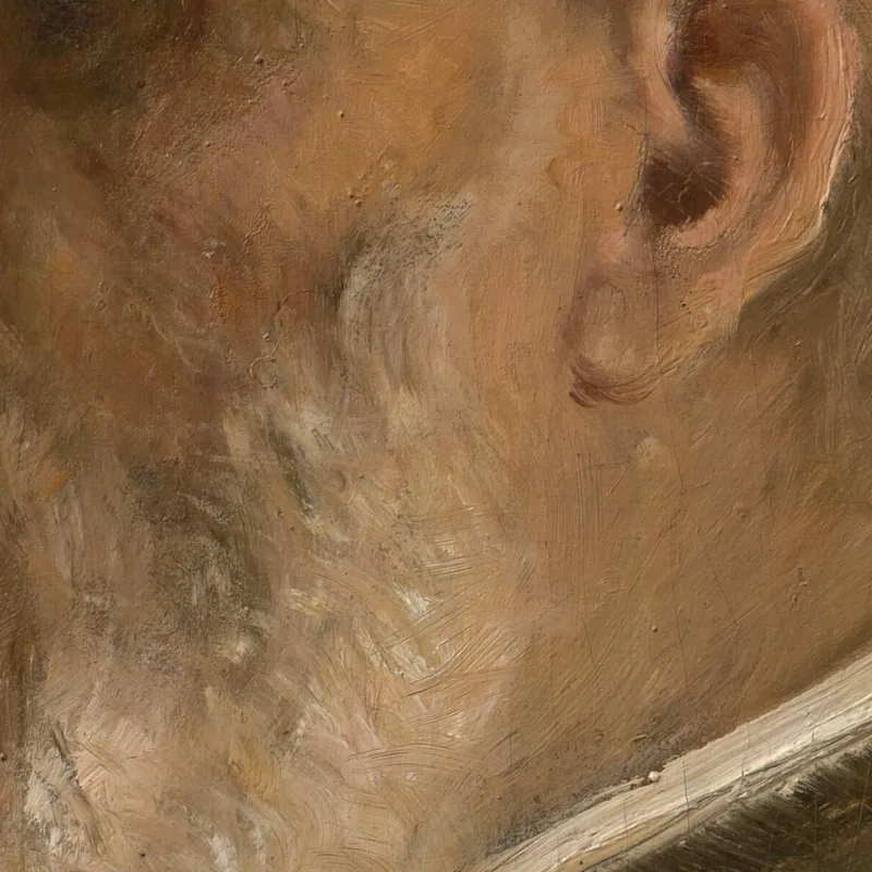 Profilo Del Padre Del Pittore Con Pince-Nez Ladislav Mednyánszky