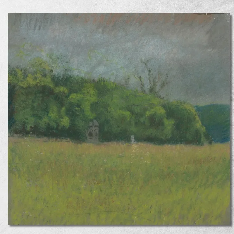 Paesaggio Estivo Ladislav Mednyánszky quadro stampa su tela