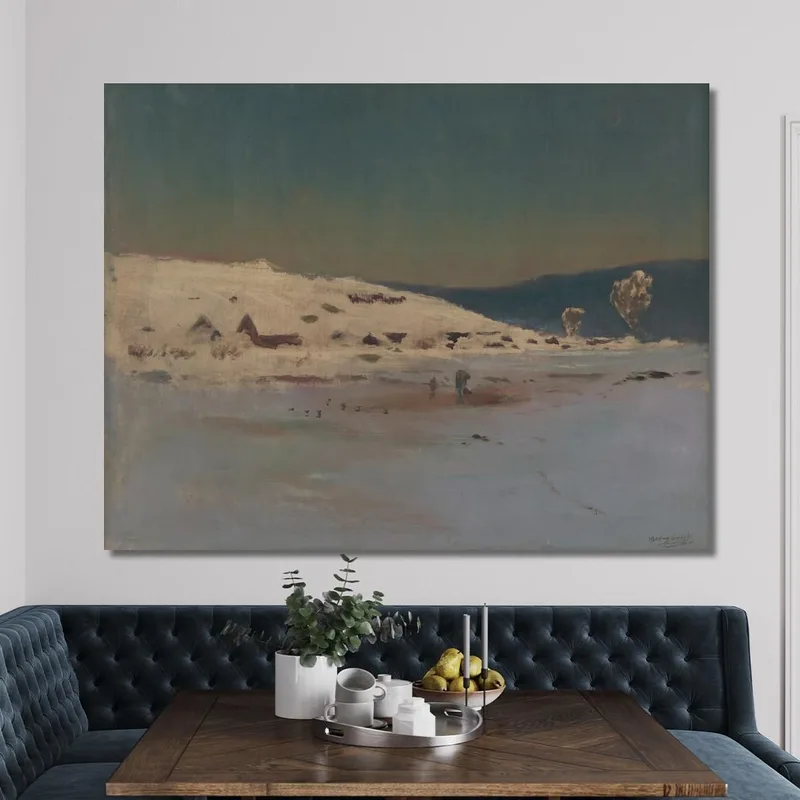 Paesaggio Invernale 2 Ladislav Mednyánszky