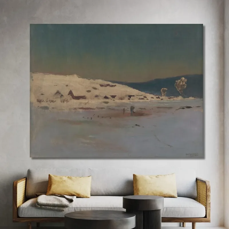 Paesaggio Invernale 2 Ladislav Mednyánszky