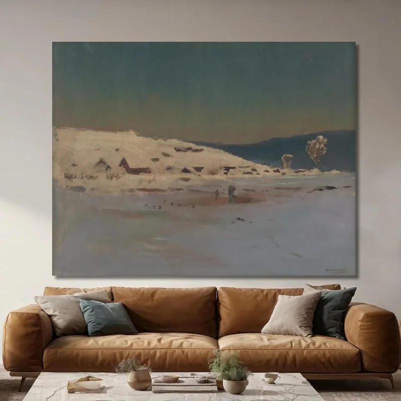 Paesaggio Invernale 2 Ladislav Mednyánszky