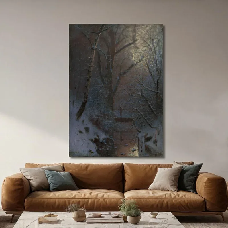 Inverno. Notte D'Inverno Ladislav Mednyánszky