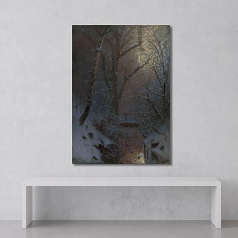 Inverno. Notte D'Inverno Ladislav Mednyánszky