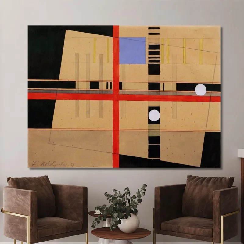 Croce Rossa E Palle Bianche László Moholy-Nagy