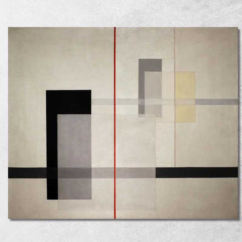 K Vii László Moholy-Nagy quadro stampa su tela