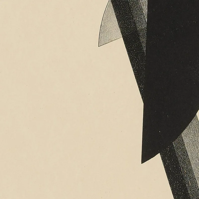Kestnermappe Composizione, Una Tavola, Passuth 125 László Moholy-Nagy