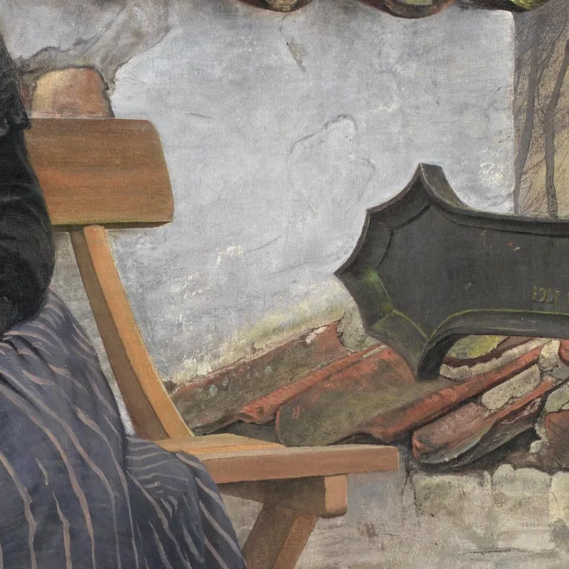 Churchyard At Fløng Laurits Andersen Ring