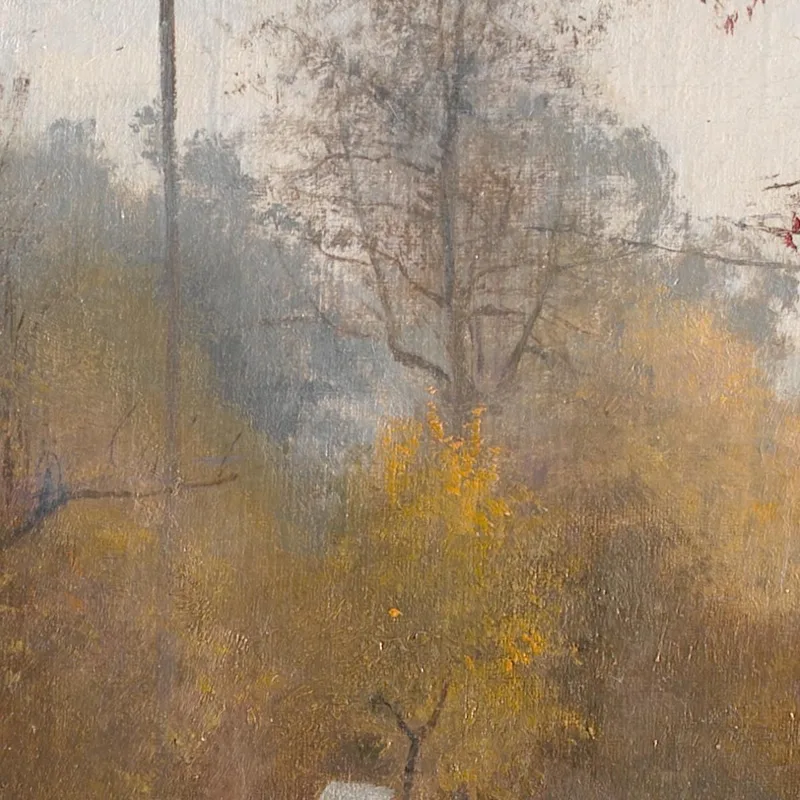 The Road At Mogenstrup Zealand. Autumn Laurits Andersen Ring