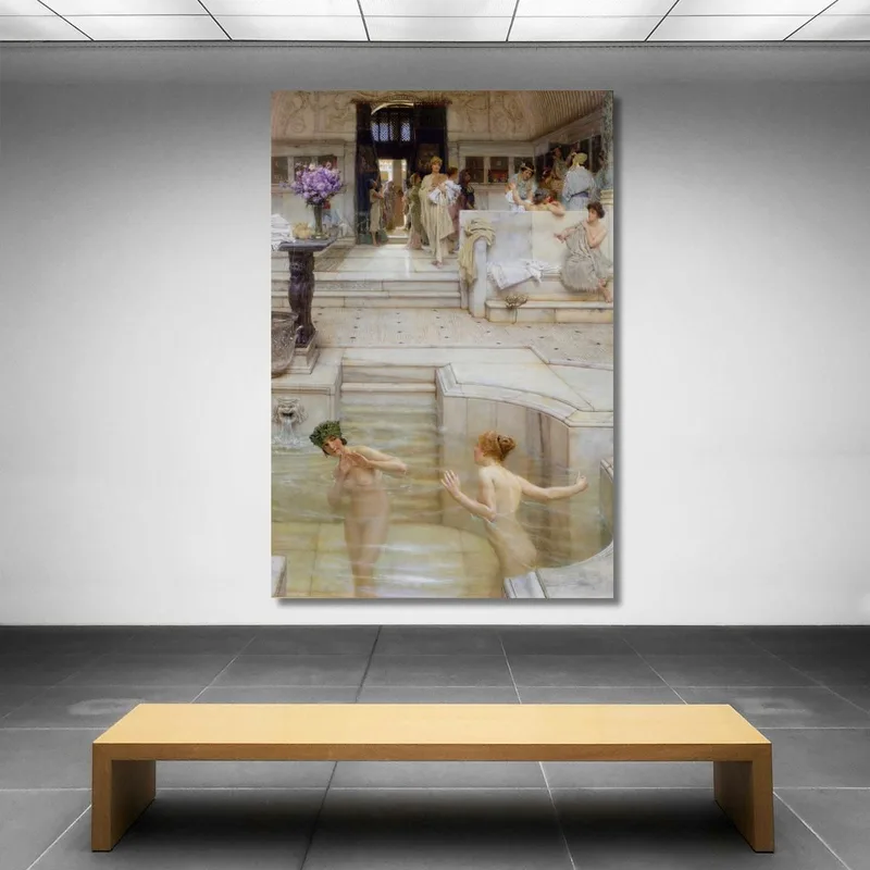 Una Consuetudine Preferita Lawrence Alma-Tadema
