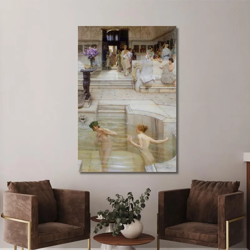 Una Consuetudine Preferita Lawrence Alma-Tadema