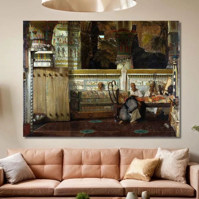 La Veuve Égyptienne Lawrence Alma-Tadema