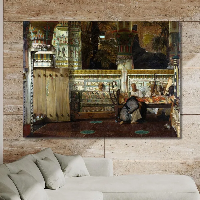 La Veuve Égyptienne Lawrence Alma-Tadema