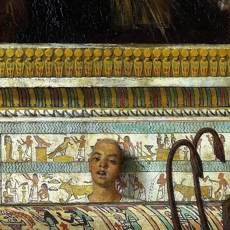 La Veuve Égyptienne Lawrence Alma-Tadema