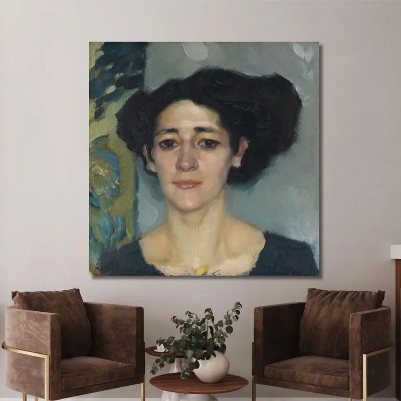 Retrato Femenino Leo Putz