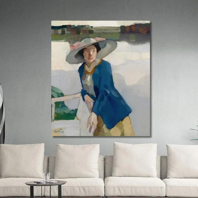 Frieda Am Langenbürger See Leo Putz