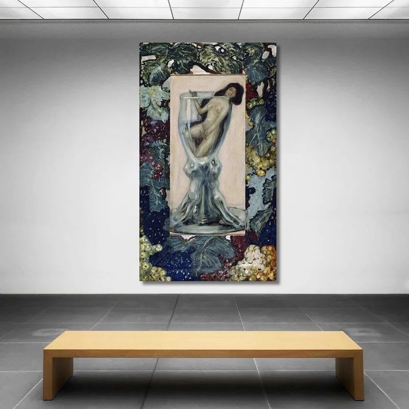 Chica En El Cristal Leo Putz