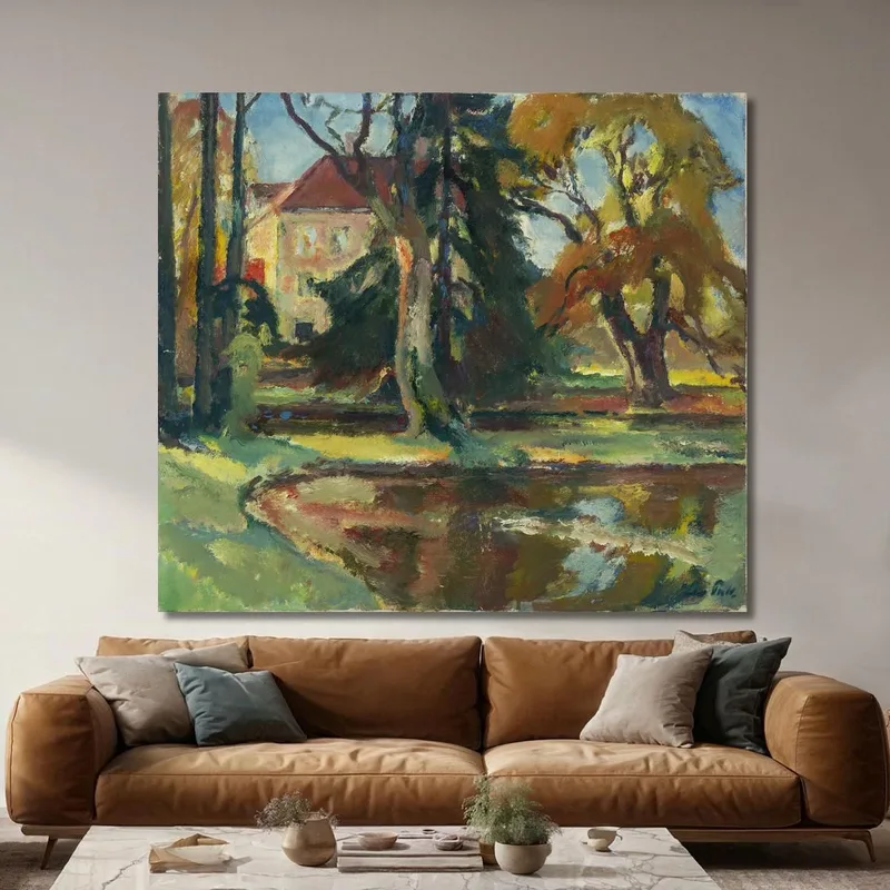 Parc Du Château De Fussberg I Guting Leo Putz