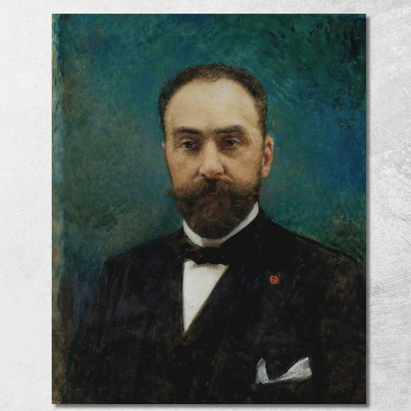 Carlos Ephrussi Léon Bonnat cuadro en lienzo