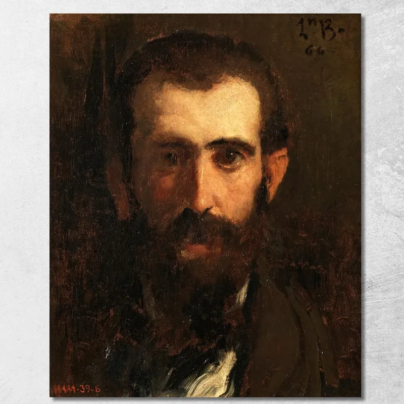 El Pintor Ceferino Araujo Sánchez Léon Bonnat cuadro en lienzo