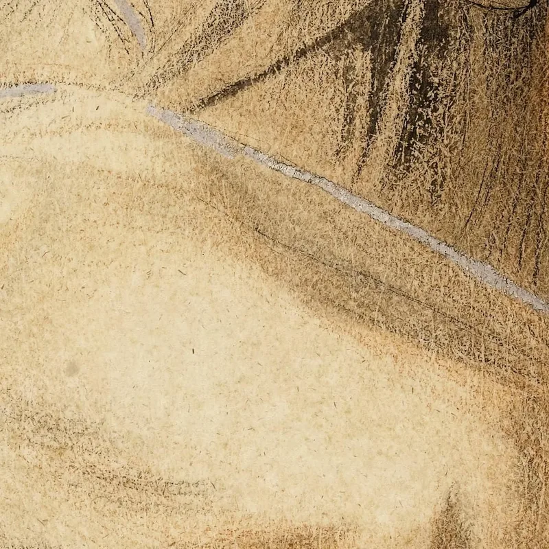 Study Of The Virgin Of The Last Judgment In The Sistine Chapel In Rome By Michelangelo Léon Bonnat