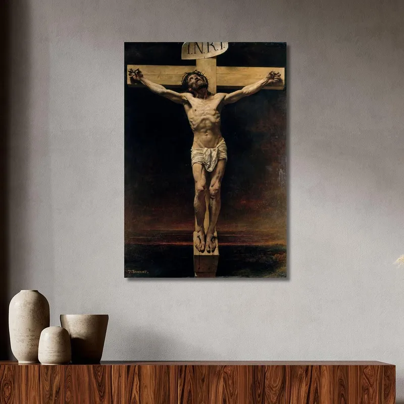Christ On The Cross Léon Bonnat