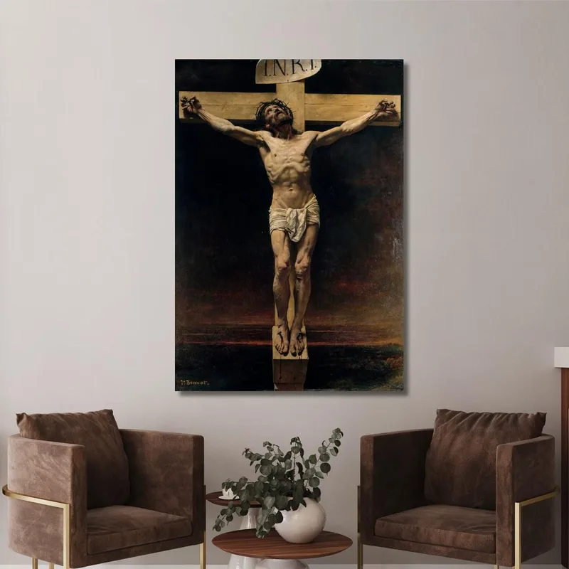 Christ On The Cross Léon Bonnat