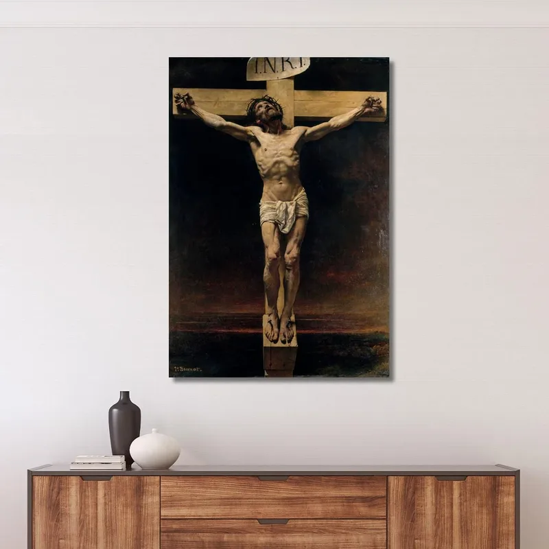 Christ On The Cross Léon Bonnat