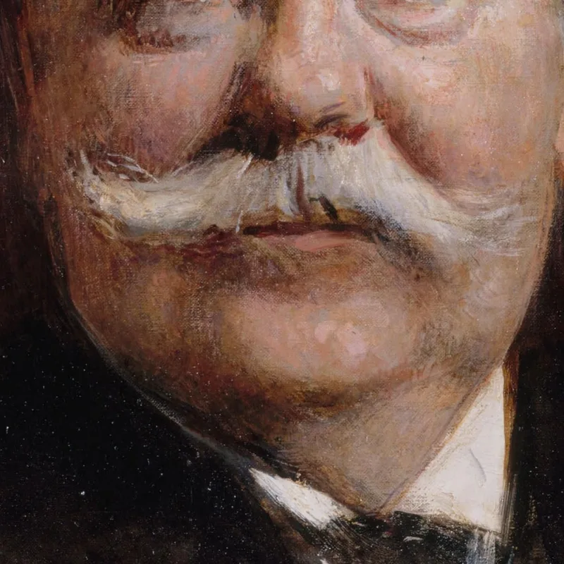 Porträt Von George Cain Léon Bonnat