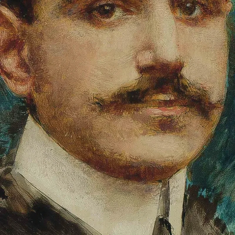 Portrait Of A Man Léon Bonnat
