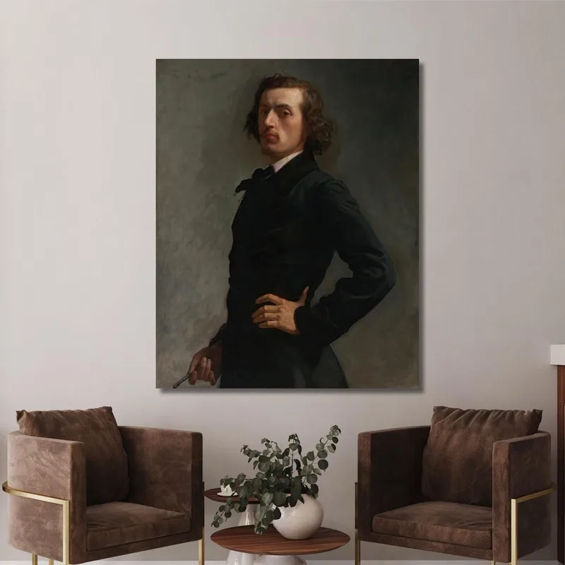 Portrait Of Monsieur Allard Léon Bonnat