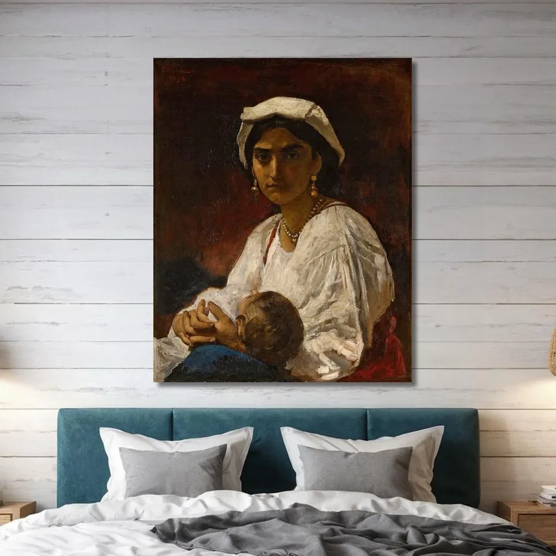 The Bandit S Wife Léon Bonnat