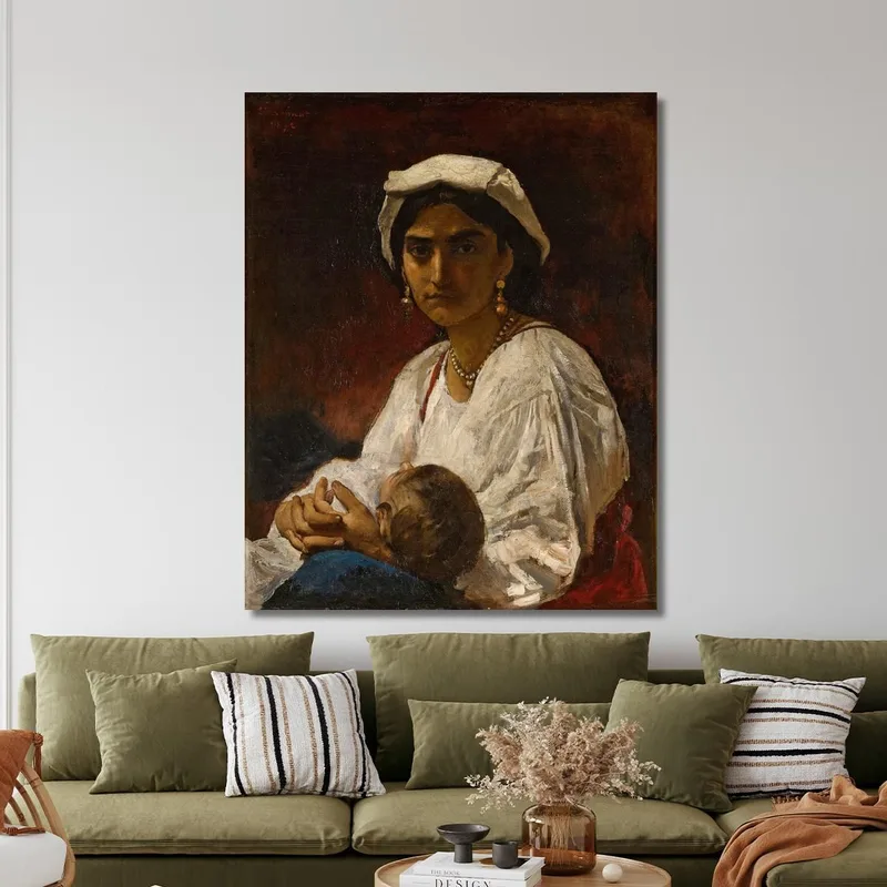 The Bandit S Wife Léon Bonnat