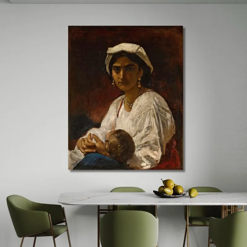 The Bandit S Wife Léon Bonnat