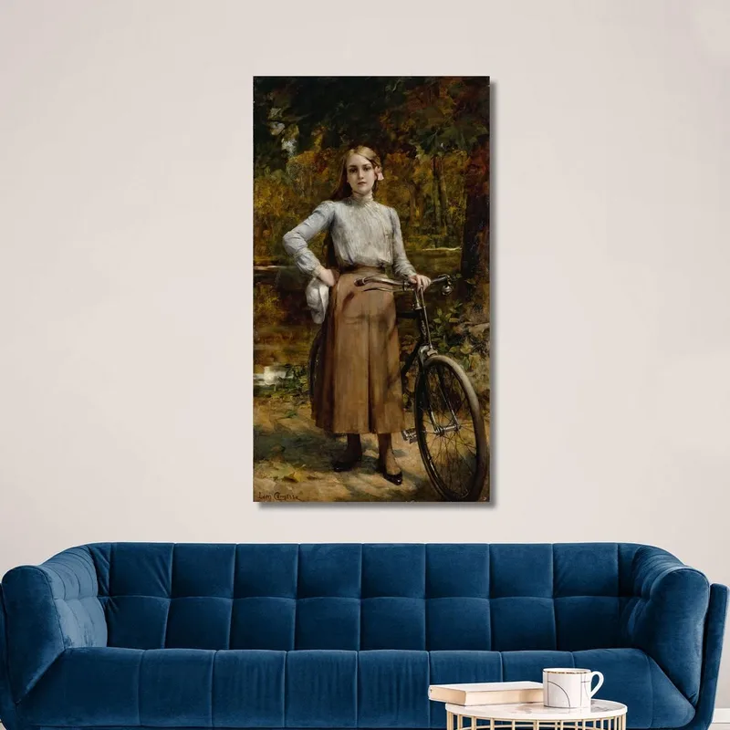 Fahrrad Im Vésinet Léon François Comerre