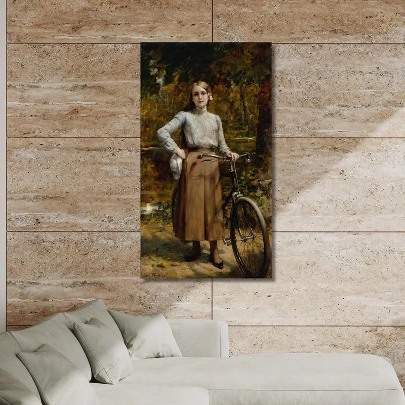 Fahrrad Im Vésinet Léon François Comerre