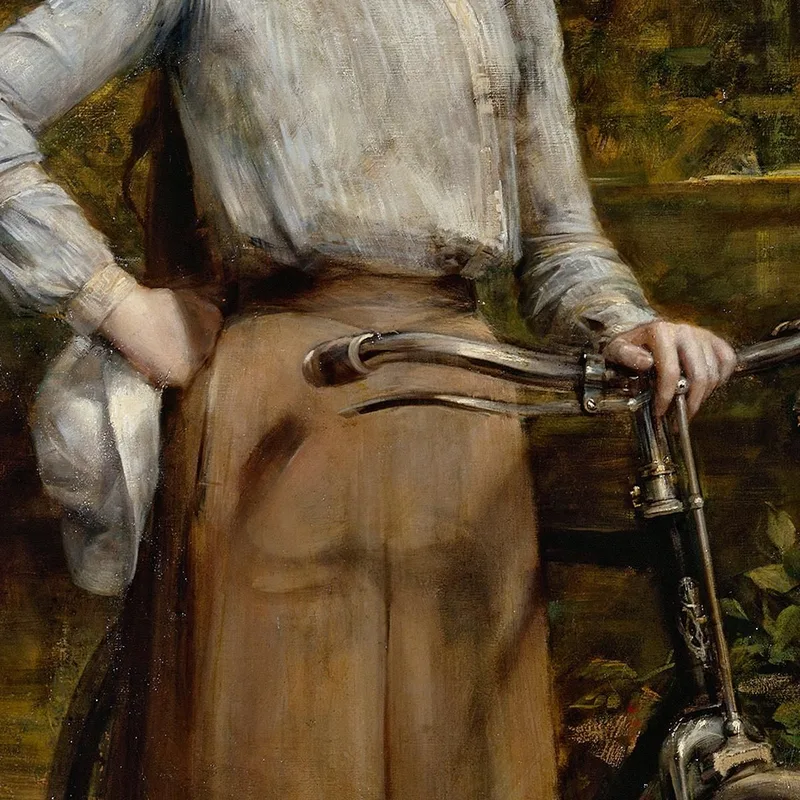 Fahrrad Im Vésinet Léon François Comerre