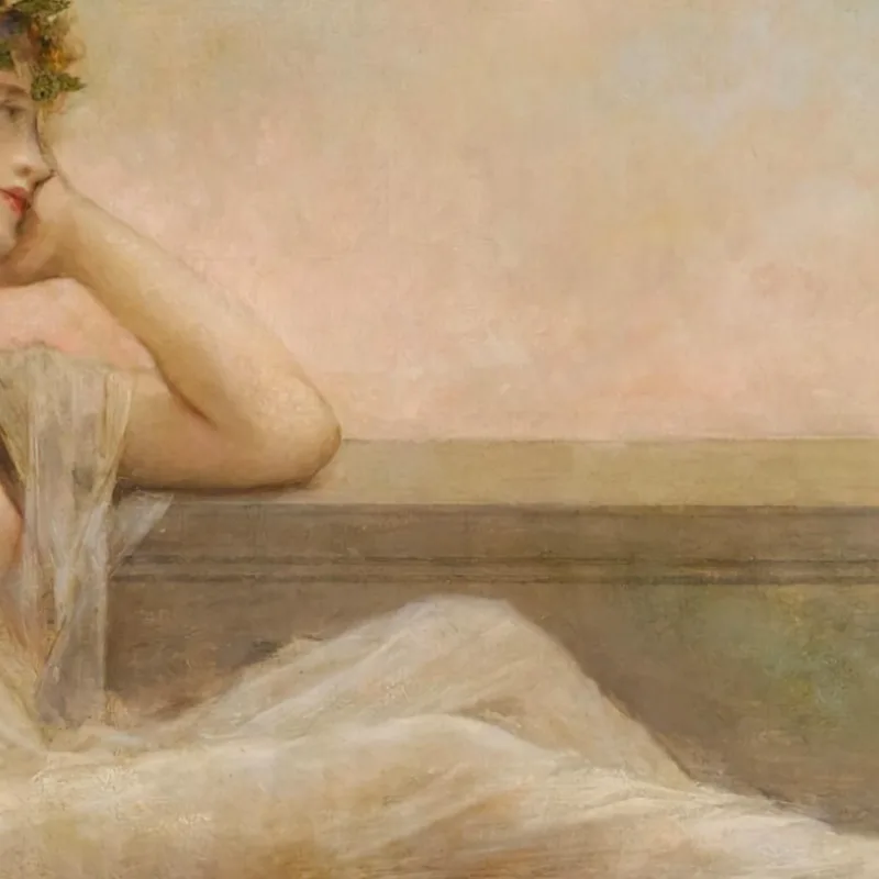 Sognando Al Crepuscolo Léon François Comerre