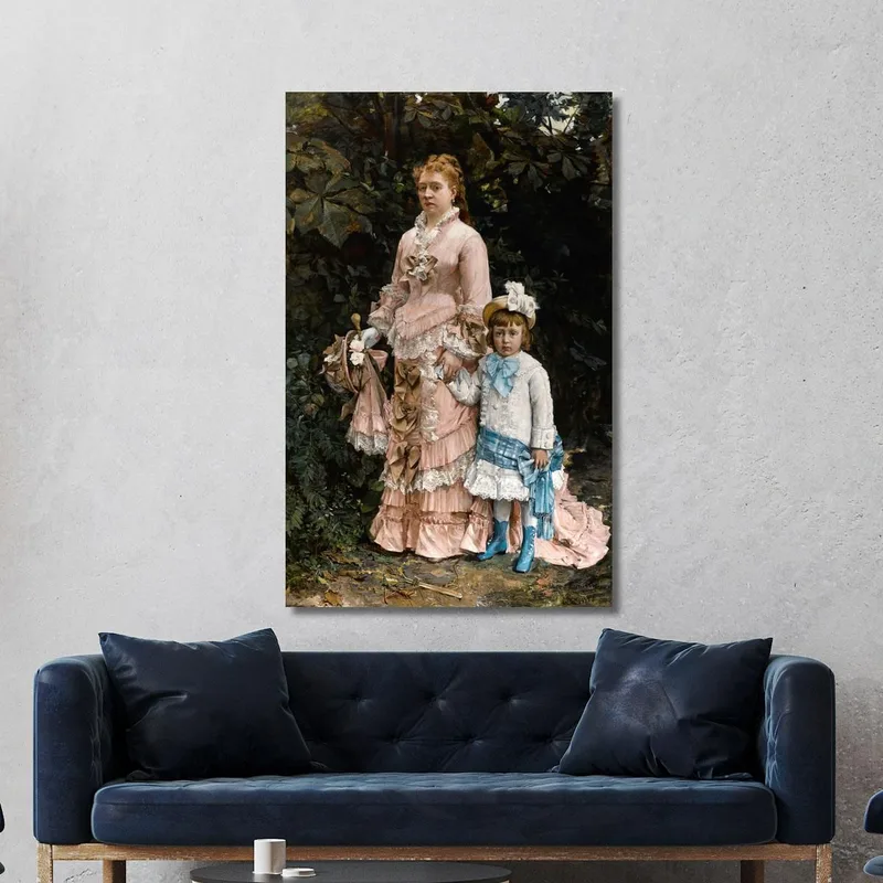 La Passeggiata Della Domenica Léon François Comerre