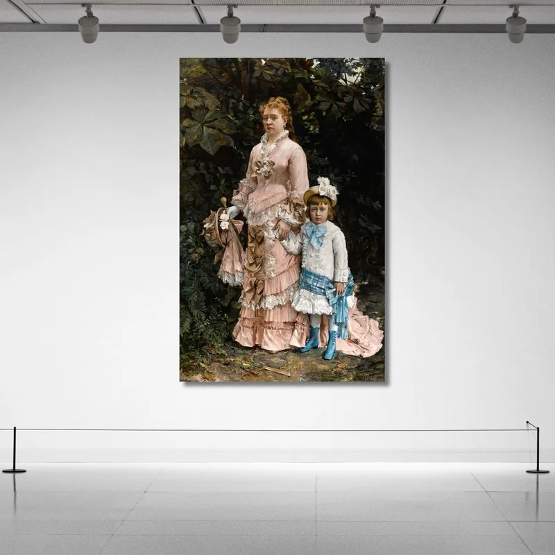 La Passeggiata Della Domenica Léon François Comerre