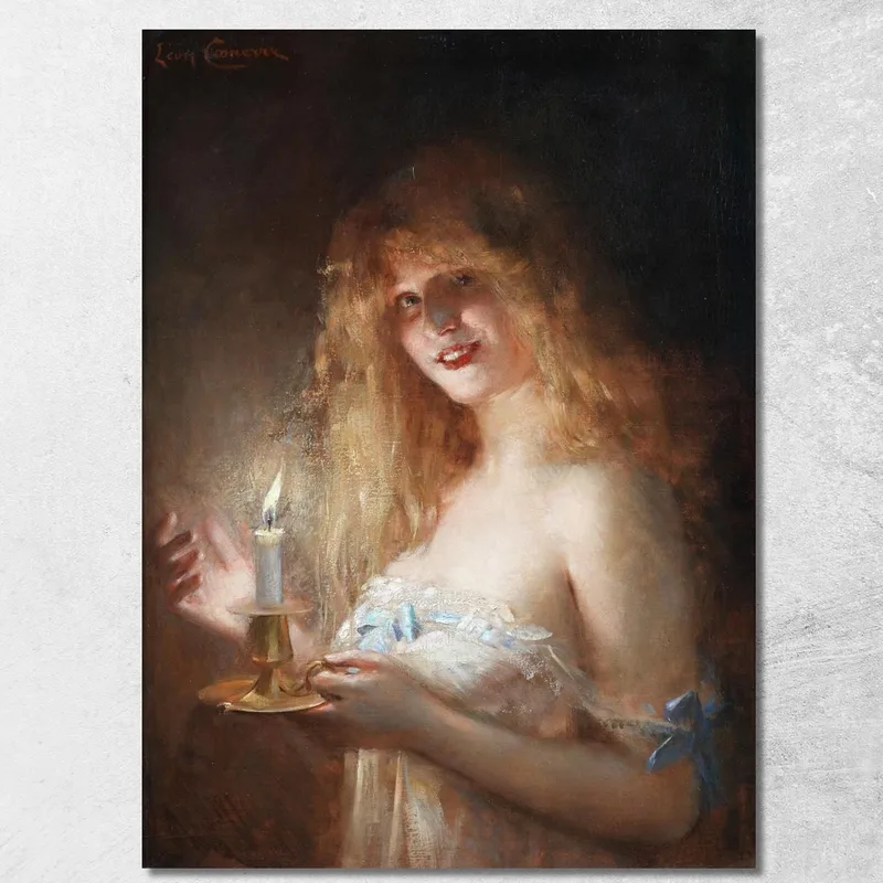 A Letto Léon François Comerre quadro stampa su tela